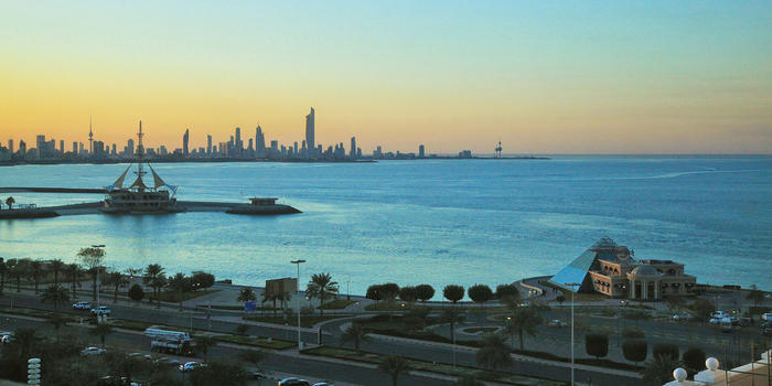 Kuwait City from Salmiya