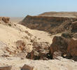 Scarp wadi in Sabah Al-Ahmad Natural Reserve (photo Mike Pope)